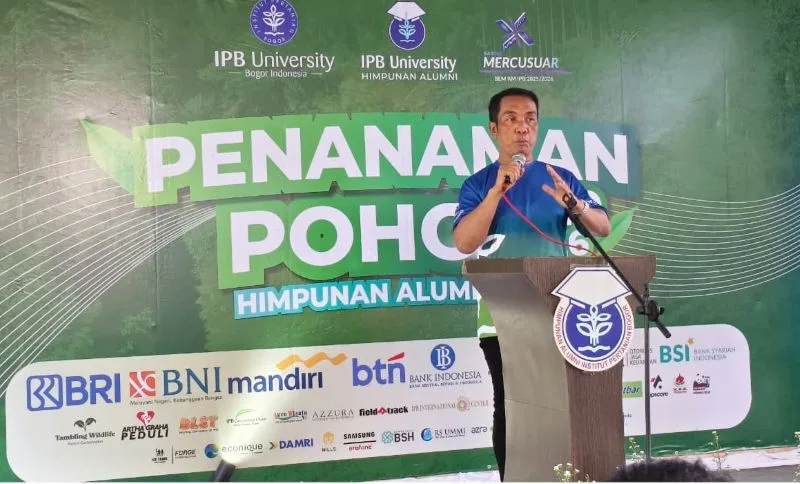 Fauzi Amro Pimpin Gerakan Hijau HA IPB, Environment Day 2026 Satukan Alumni, Kampus, dan Masyarakat