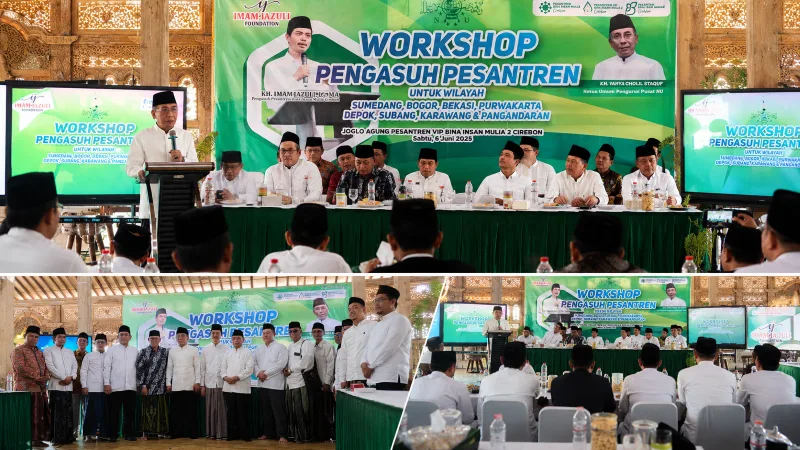 Gus Yahya Buka Workshop Pengasuh Pesantren di Cirebon, Dorong Pesantren Jadi Pusat Peradaban Bangsa